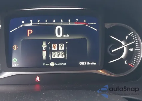 2025 Honda Passport Awd Ex-L from USA, damaged, VIN 5FNYF8H52SB015104